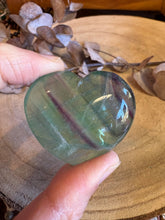 Rainbow Fluorite Heart SKU 25206