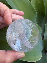 Clear Quartz Sphere SKU 25983