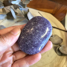 Lepidolite Palm Stone SKU 23023