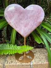Rose Quartz Heart on Stand SKU 26798