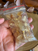 Bagged Citrine Tumblestones SKU CITTS