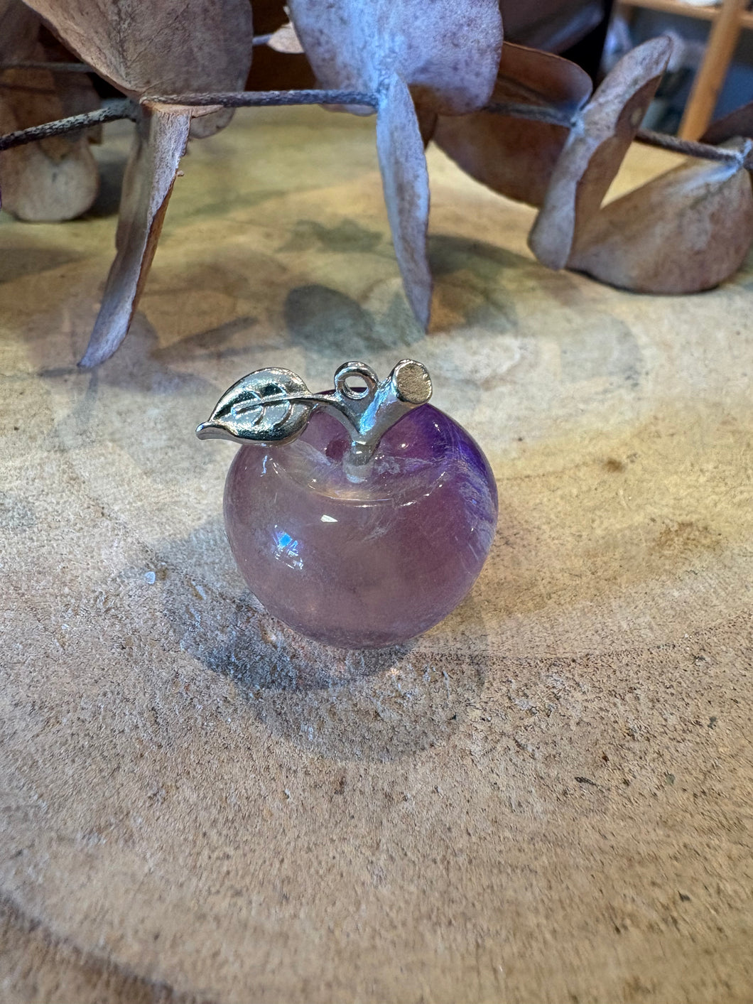 Rainbow Fluorite Mini Apple SKU 26664G