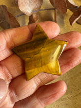 Tiger Eye Star Carving SKU 26207