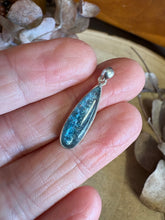 Sterling Silver Ocean Kyanite Pendant SKU 25339