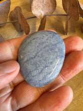 Blue Quartz Smooth Stone SKU 25601A