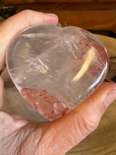 Hematoid Quartz Heart SKU 24916