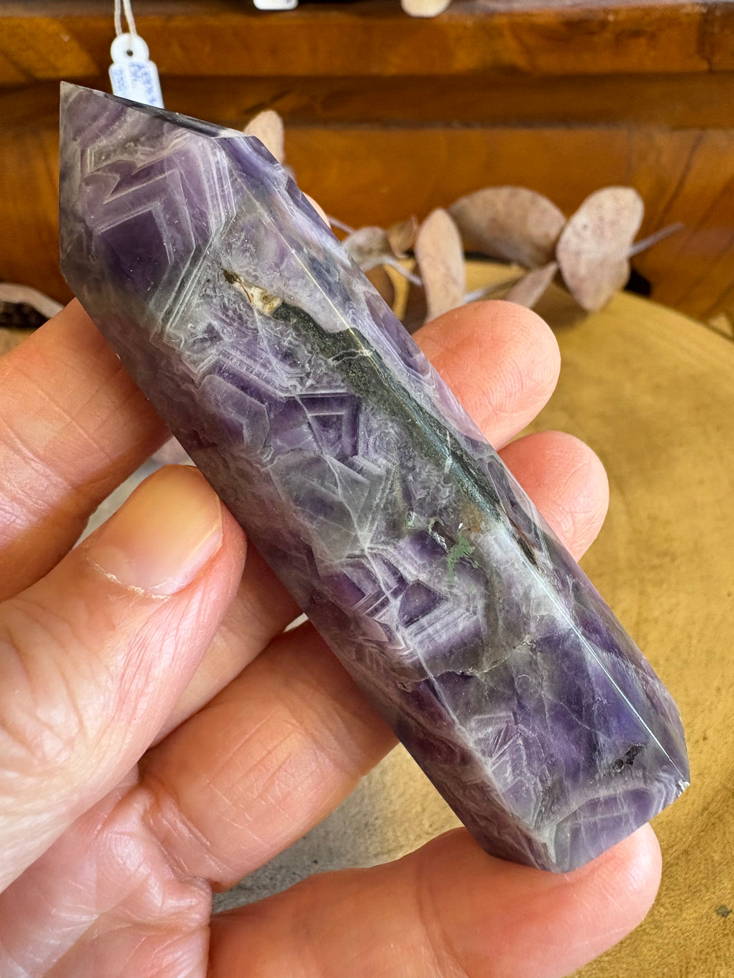 Chevron Amethyst Point SKU 25623