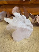 Rose Quartz Unicorn Head Carving SKU 25658