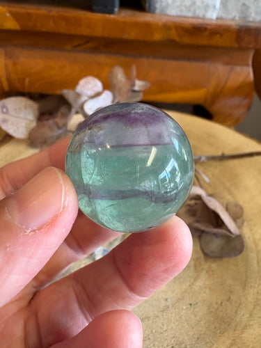 Rainbow Fluorite Sphere SKU 24673A