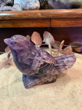 Chevron Amethyst Bird Carving SKU 26615CA