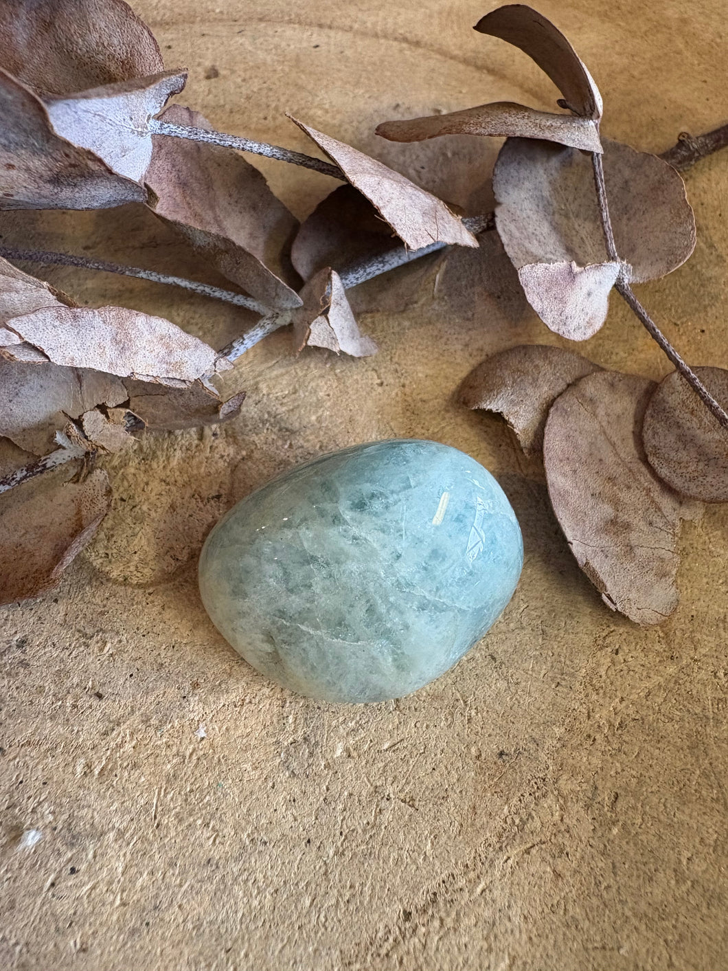 Aquamarine Tumblestone SKU 25191