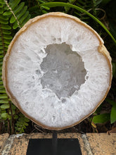 Quartz Geode on Stand SKU 25379
