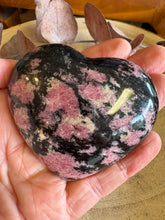 Rhodonite Heart SKU 25975
