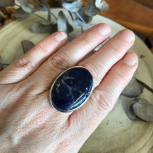 Sterling Silver Sodalite Ring SKU 23162