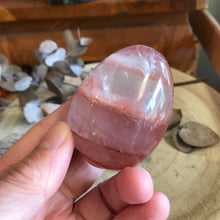 Hematoid Quartz Egg SKU 23463A