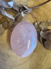 Rose Quartz Palm Stone SKU 24559