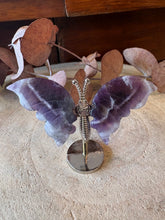 Chevron Amethyst Winged Butterfly SKU 27046CAA