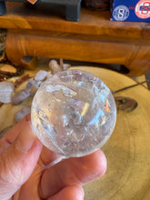 Clear Quartz Sphere SKU 24892