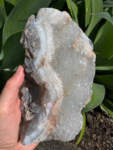 Madagascan Quartz on Chalcedony Cluster SKU 25880