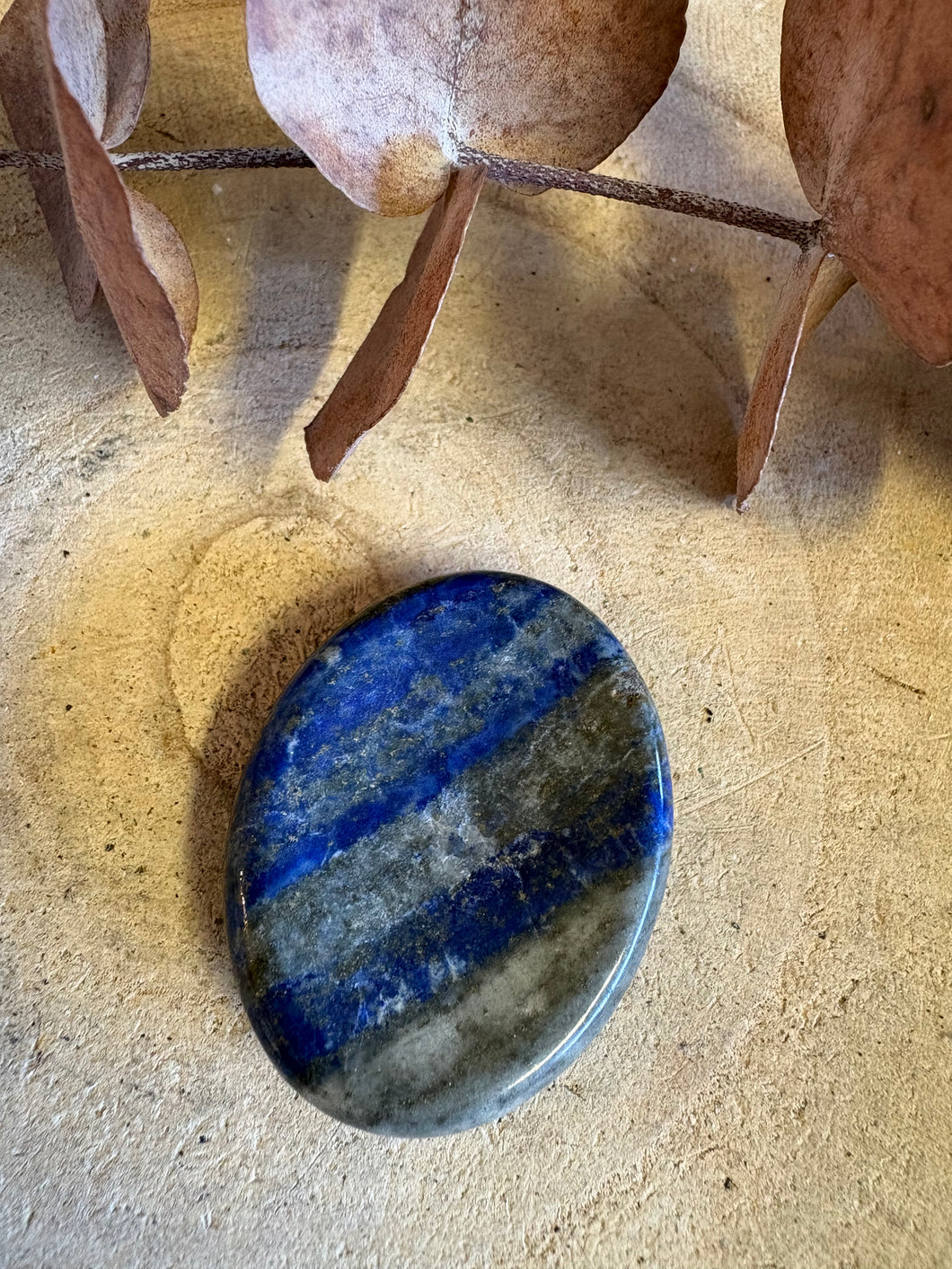 Lapis Lazuli Worry Stone SKU 25775A