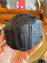 Black Tourmaline Part Polished Chunk SKU 24175