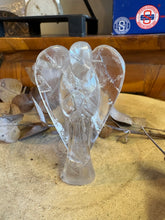 Clear Quartz Angel Carving SKU 24361