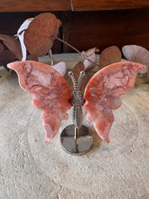 Red Silver Leaf Jasper Winged Butterfly SKU 27046RSLJ