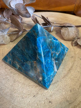 Blue Apatite Pyramid SKU 24179