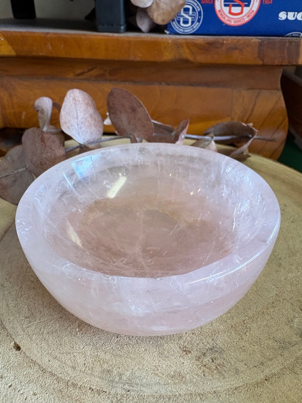 Rose Quartz Bowl SKU 26499