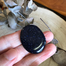 Blue Goldstone Smooth Stone SKU 23129