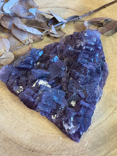 Cubic Purple Fluorite Cluster SKU 25034