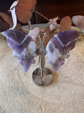 Chevron Amethyst Winged Butterfly SKU 27046CA