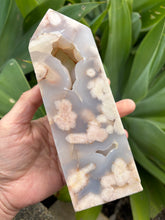 Flower Agate Obelisk SKU 27083
