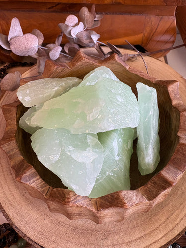 Green Calcite Chunk SKU 24020