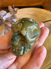Rhyolite Skull Carving SKU 25201
