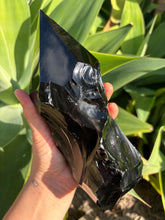 Black Obsidian Base Cut Point SKU 26194
