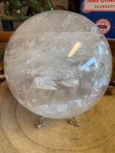 Clear Quartz Large Sphere SKU 26261