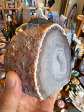 Agate Base Cut Geode SKU 26197