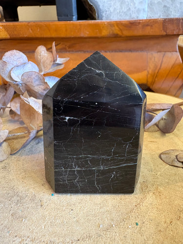 Black Tourmaline Point SKU 24638