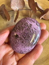 Serpentine & Stichtite Palm Stone SKU 25741