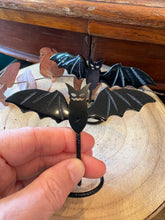 Black Obsidian Winged Bats on Stand SKU 26719A