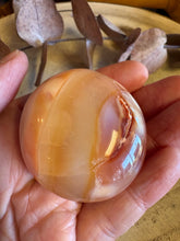 Carnelian Palm Stone SKU 25863