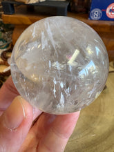 Clear Quartz Sphere SKU 24886