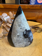 Black Banded Agate & Quartz Freeform SKU 25060