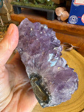 Amethyst Cluster Candleholder SKU 26334