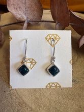 Sterling Silver Blue Apatite Drop Earrings SKU 25904