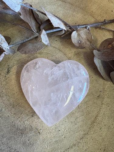 Rose Quartz Heart SKU 24396