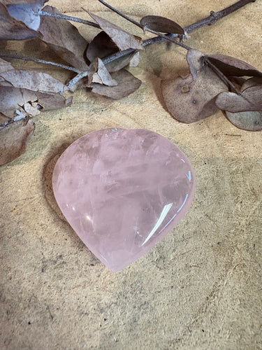 Rose Quartz Heart SKU 25141