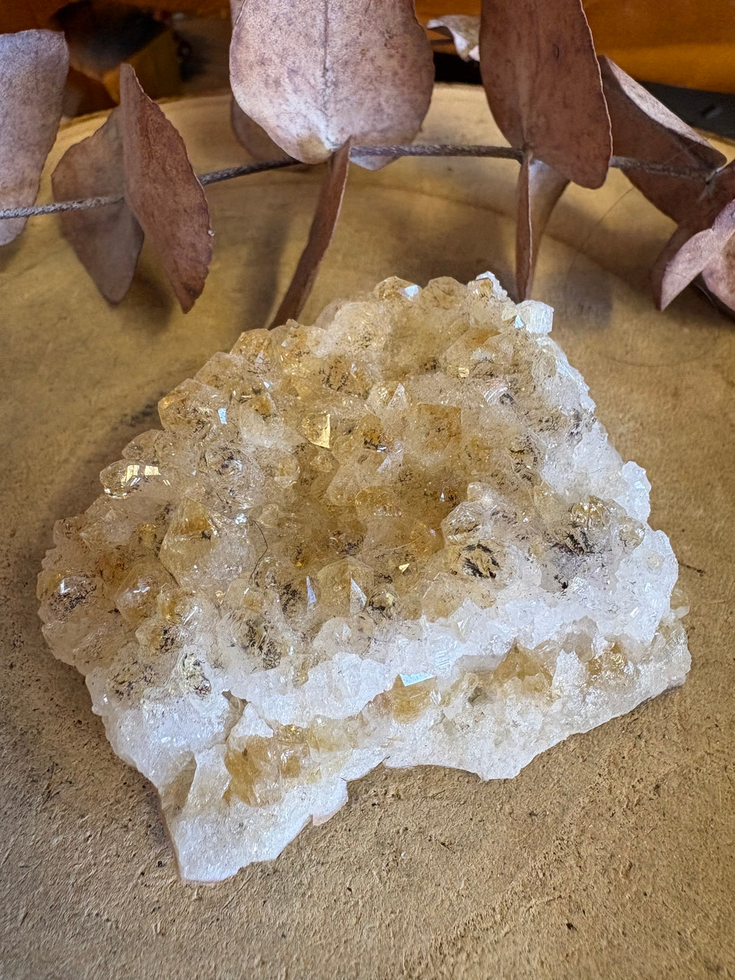 Citrine Small Cluster SKU 23426
