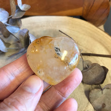 Golden Healer Quartz Heart SKU 23638B